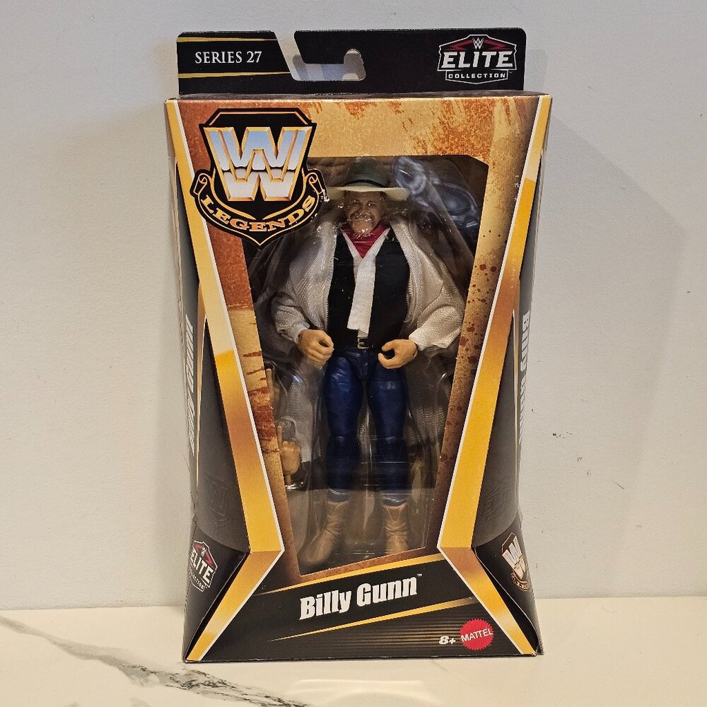 WWE Elite Legends Smoking Guns Billy Gunn Action Figure